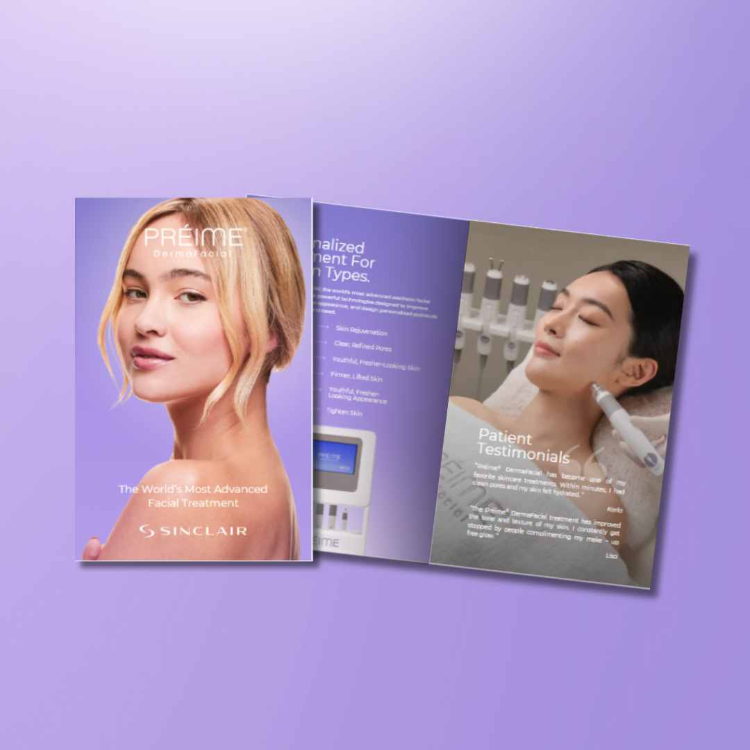Preime DermaFacial Patient Brochure (Pack of 100)