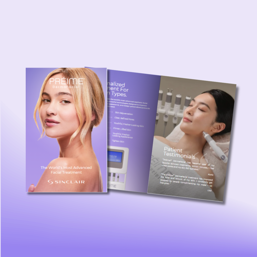 Preime DermaFacial Patient Brochure (Pack of 50)